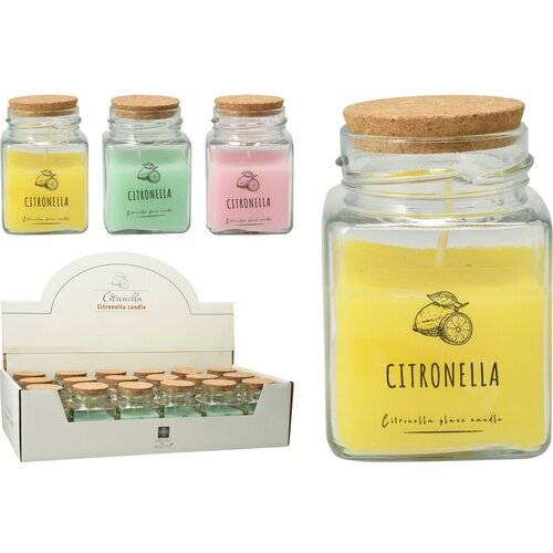  Dekoracija za vrt SVIJEĆA CITRONELA 9CM Slike