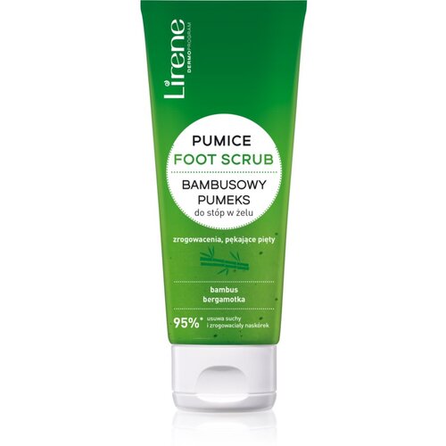 Lirene Foot Care piling za stopala i pete s prirodnom emulzijom s ekstraktom bambusa 120 ml Cijene