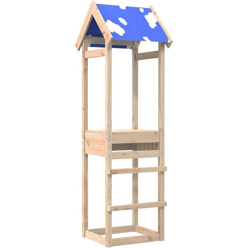  Igralna stolpnica Rjava 52,5 x 46,5 x 195 cm Masivno borovo les, (5000208060) Cene