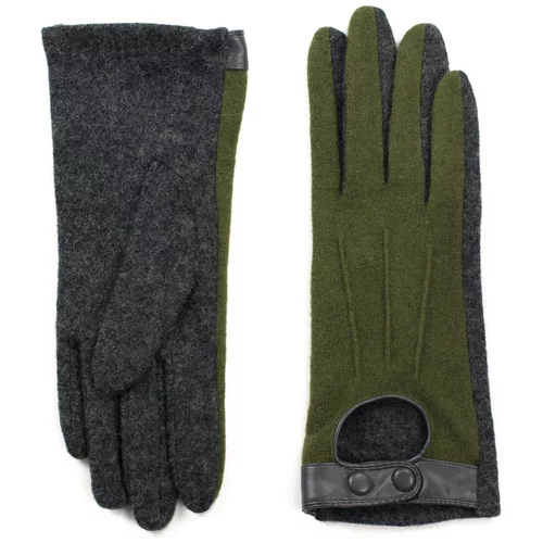 Art of Polo Woman's Gloves rk19290 Graphite/Olive