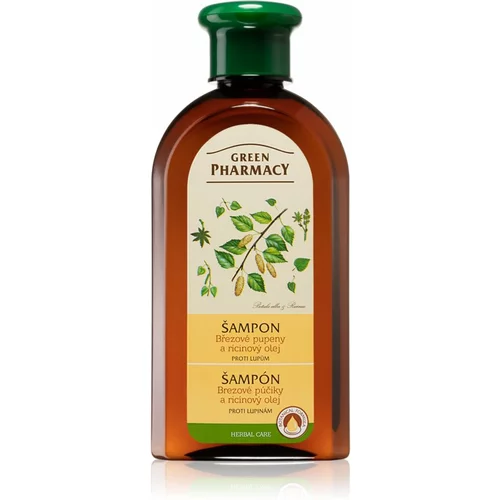 Green Pharmacy Birch Tar & Zinc šampon proti prhljaju 350 ml