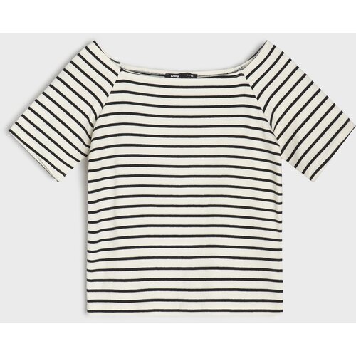 Sinsay Prugasta bluza od pamuka Slike