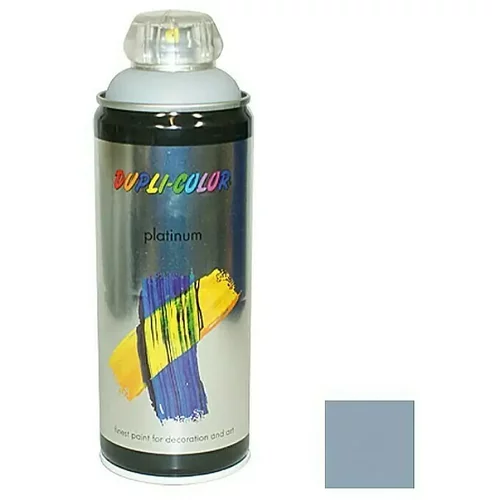 Dupli color Platinum Sprej s lakom u boji platinum RAL 7001 (Srebrnosive boje, 400 ml, Svilenkasti mat)