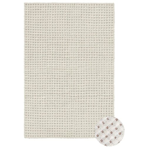 Lorena Canals Periv/ručno rađen vunen tepih boje slonovače 80x140 cm Unexpected Wool – Cijene