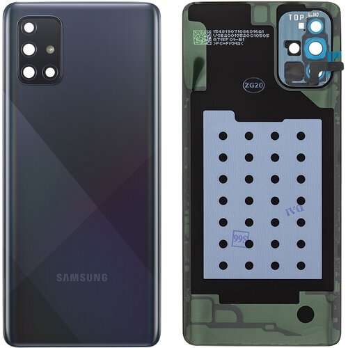 Samsung Originalni pokrov baterije za Galaxy A71 - Prism Crush Black, (21733524) Cene