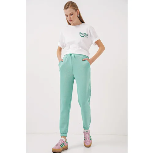 Bigdart 55450 Three Thread Sweatpants - Mint