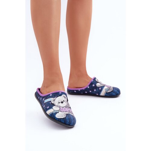 Inblu Women's Home Slippers Penguins EC-81-004 Navy blue Cijene