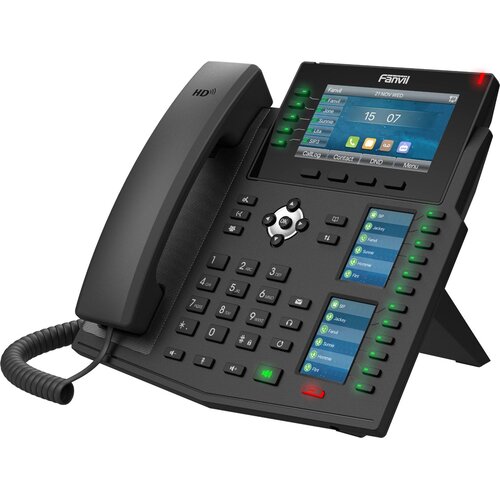 Fanvil X6U V2 IP phone Black 20 lines LCD Wi-Fi Cijene
