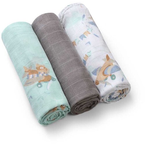 BabyOno Bambus tetra pelene Avioni, mint Slike
