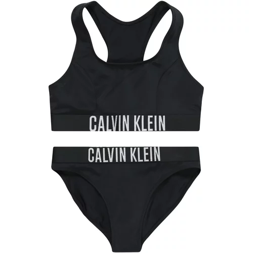 Calvin Klein Swimwear Bikini crna / bijela