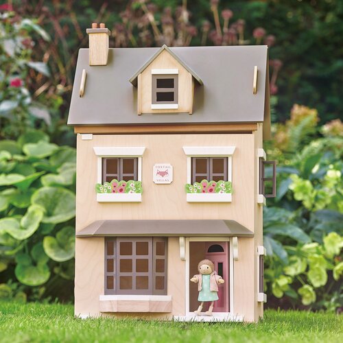 TENDER LEAF TOYS Lesena hi&amp;scaron;ica za punčke - The Foxtail Villa, 16 kosov Slike