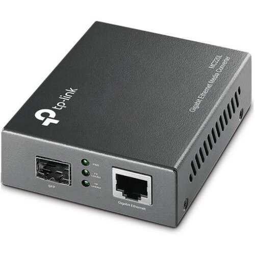 Tp-link Gigabitni mrežni konverter, SFP / LAN - MC220L, Sivi Cene