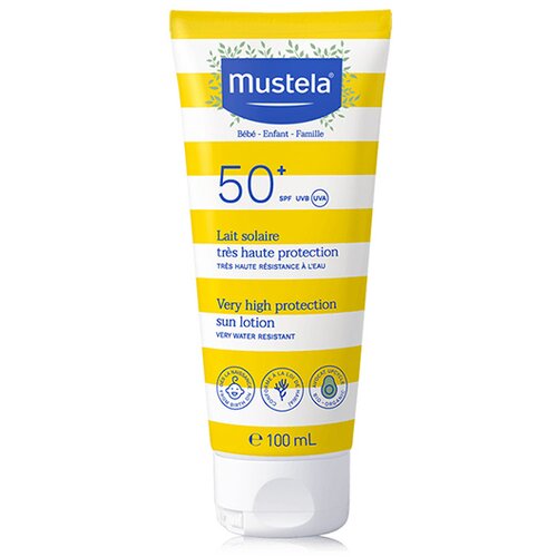 Mustela® Losion za za&scaron;titu od sunca za bebe i decu SPF50, 100 ml Cene