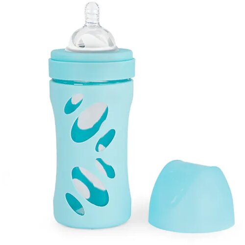 Twistshake TS Anti-Colic Staklena flašica 260ml Pastel Plava Cene