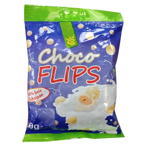 CHOCO FLIPS so tasty beli 80g Slike