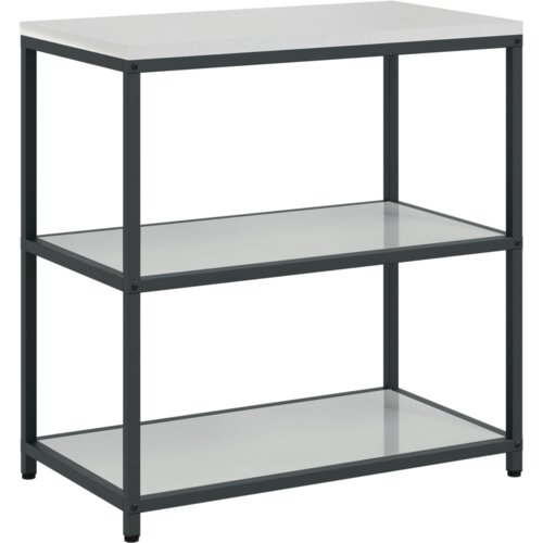 vidaXL Kuhinjski set za pohranu 2 pcs Srebrna 150 x 50 x 92 cm Cene