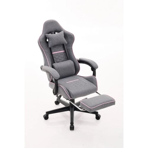 Eplaygame Gaming stolica HC-4095 PG platno/sivo roze Cene