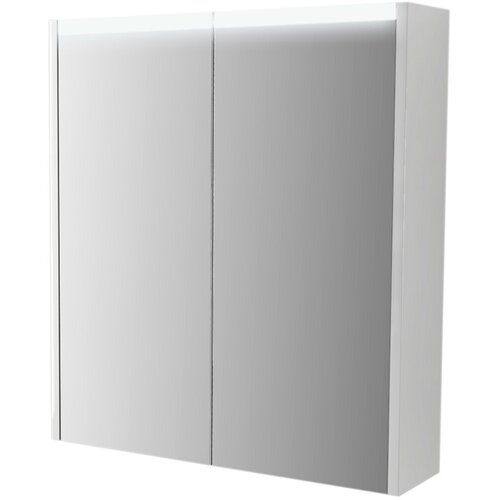 BADEN HAUS Omarica z ogledalom Paris (60 x 15 x 67 cm, bela, LED) Cene