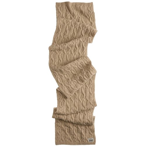 Levi&amp;#039;s &amp;Scaron;ali &amp;amp; Rute Women&amp;#039;s Backpatch Scarf - Holiday Oatmea Kostanjeva Slike