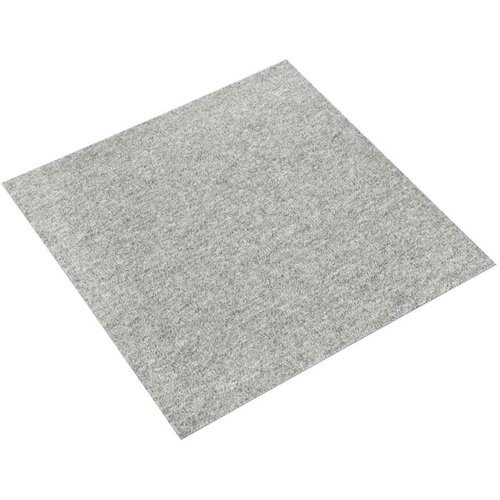  Tepih 20 pcs Svijetlo siva 50 x 50 cm 100% Polipropilen - Svjetlosiva Cene
