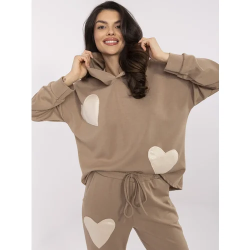 Italy Moda Set-MI-KMPL-M61431.68P-dark beige