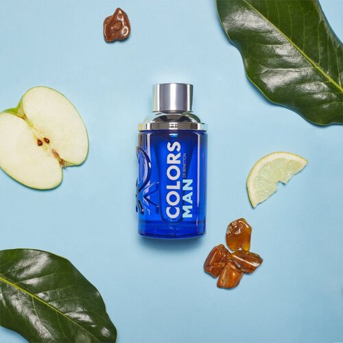 Benetton Colors de Man Blue toaletna voda za mo&amp;scaron;ke 100 ml Slike