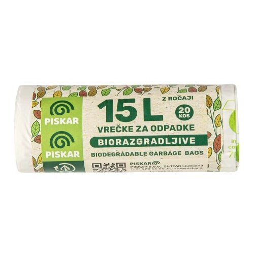 PISKAR biorazgradljive vrečke 15 l Cene