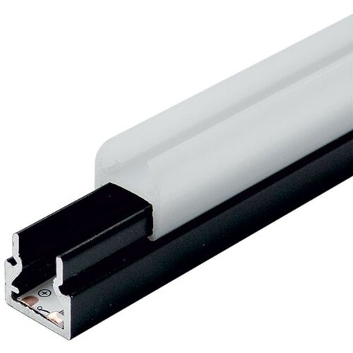 Mitea Lighting aluminijumski profil za led trake crni 11.2x11.2x2000mm nadgradni sa difuzorom 2m MA1111-C Cene