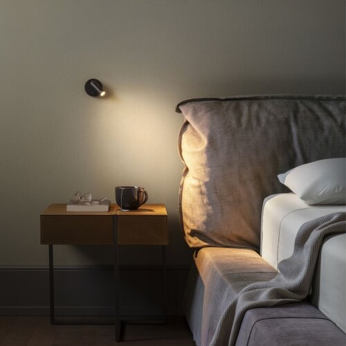 Ideal Lux led zidni spot bean LED/3W/230V cri 90 crna Slike