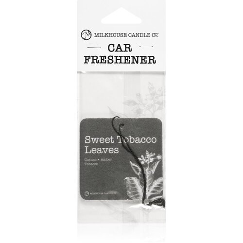 Milkhouse Candle Co. Creamery Sweet Tobacco Leaves viseća mirisna oznaka za auto 1 kom Cijene