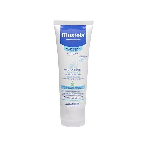 Mustela Hydra Bébé® Facial Cream vlažilna krema za obraz (za otroke od rojstva naprej) 40 ml za otroke Cene