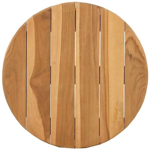 Bocni stol Smeđa 40 x 40 x 41 cm Čvrsto teak drvo Slike