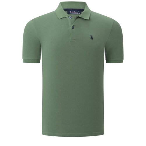 Dewberry T8561 MEN&amp;#039;S TSHIRT-STRAIGHT LIGHT KHAKI Slike