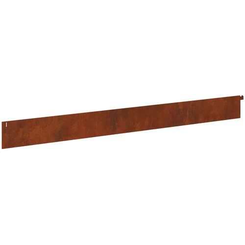  Ograda oko Travnjaka 30 pcs 102 x 10 x 4 cm Čelik Rđa Slike