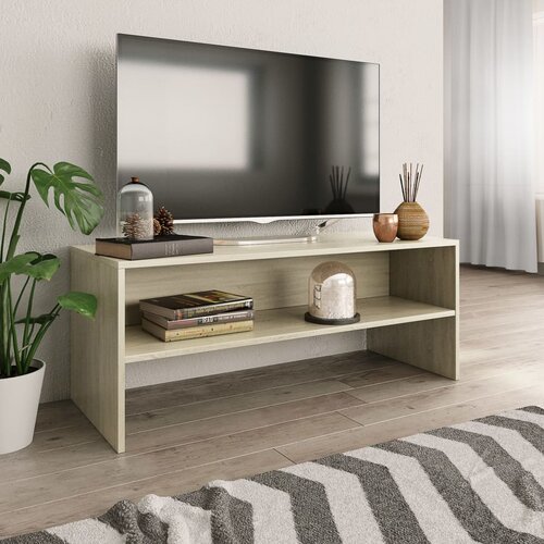 VidaXL TV ormarić od iverice boja hrasta sonome 100 x 40 x 40 cm Slike