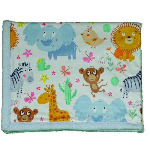 OYO kids Svetlo modra otroška odeja 80x100 cm – OYO kids Cene