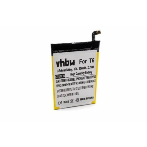 VHBW Baterija za Doogee HomTom HT6 / T6 / T6 Pro, 6250 mAh