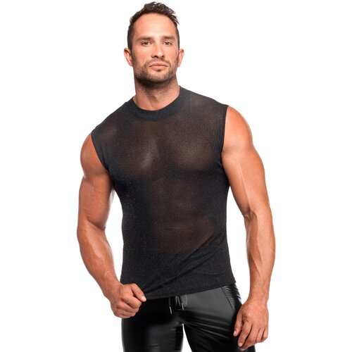 Noir Handmade H083 Onyx Skin Tank Black S Cene