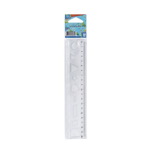  logical, matematički lenjir, 20cm ( 117015 ) Slike