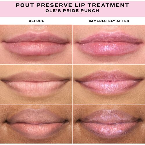 OLEHENRIKSEN Pout Preserve Peptide Lip Treatment vlažilni sijaj za ustnice odtenek Pride Rainbow Glimmer 12 ml Slike