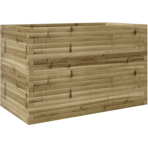 Maison Chic Vrtno cvetlično korito - Cvetlični Lonec 110x60x68,5 cm impregnirana borovina, (21789376) Cene