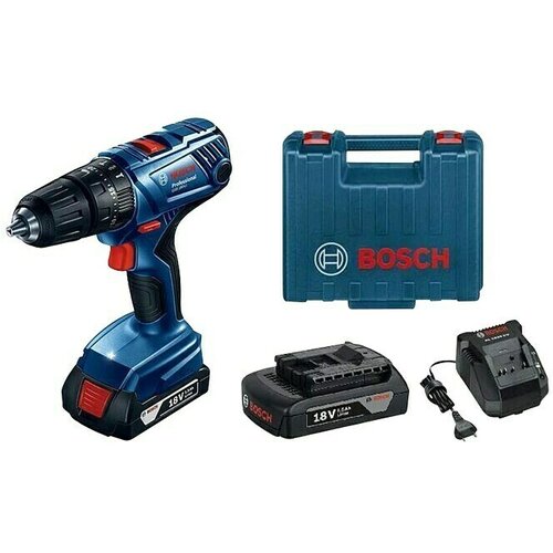 Bosch Akumulatorski odvijač GSR 180-Li (18 V, 2 baterije, 2 Ah, Broj okretaja pri praznom hodu: 0 okr/min - 1.900 okr/min) + BAUHAUS jamstvo 5 godina na uređaje na električni ili motorni pogon Cijene