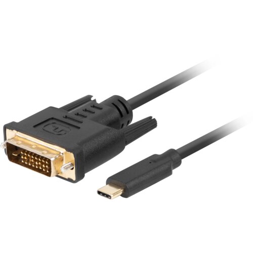 Lanberg USB-C kabel in DVI-D (24+1) Macho/Macho 3,0M črnec, (21091134) Cene