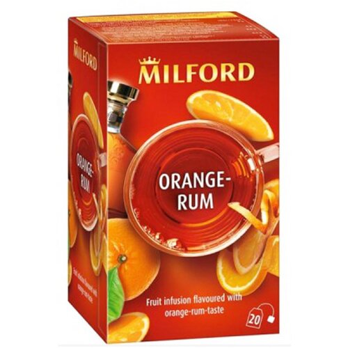 Milford čaj sa pomorandžom i rumom, 20 kesica Slike
