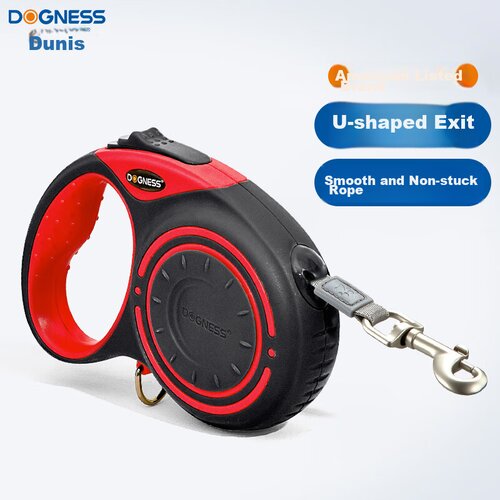  Dogness Povodac za pse L, 5 m, Crveni Slike