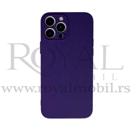  silikonska futrola soft x-cell za iphone 11 (6.1) tamno ljubicasta Slike