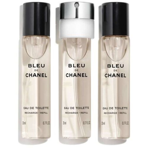  Set mu&amp;scaron;ki parfem Chanel EDT 3 Dijelovi Bleu de Chanel Slike