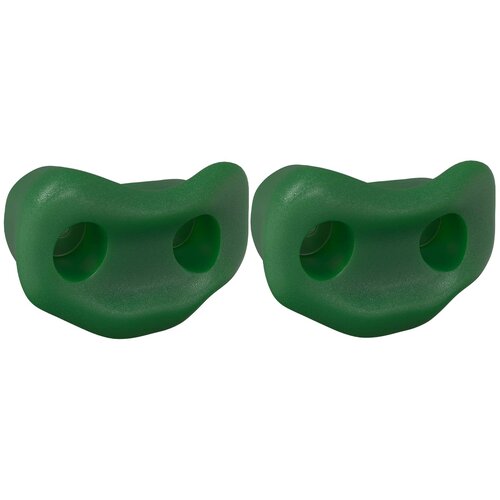 vidaXL Oprijemala za plezanje 2 pcs Zelena 100 x 67 x 43 mm PP, (5000202772) Cene
