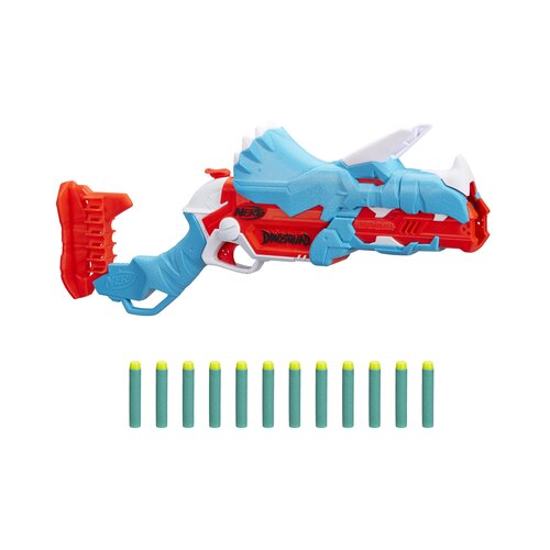 Nerf DinoSquad Tricera Blast Blaster Slike
