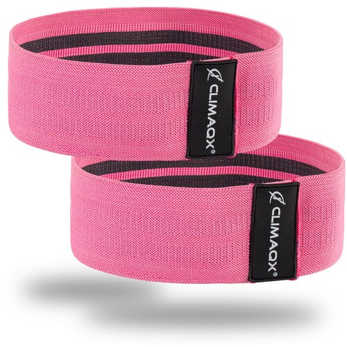 Climaqx elastična traka booty band pink Slike